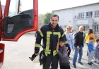 HBB İTFAİYESİ’NDEN MİNİK ÖĞRENCİLERE YANGIN EĞİTİMİ