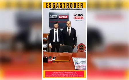 ESGASTRODER Başkanı Murat Arnik’ten Ajans Expres Gazetesi’ne Ziyaret