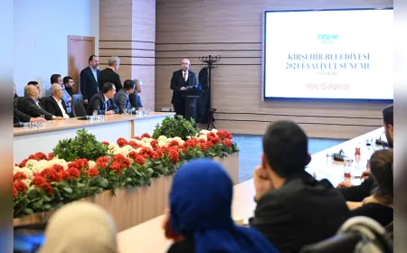 BAŞKANIMIZ EKİCİOĞLU 2024 FAALİYET SUNUMUNU GERÇEKLEŞTİRDİ