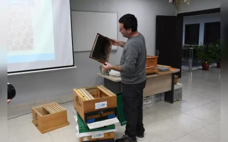 Arıcılık Kursu’na yoğun ilgi