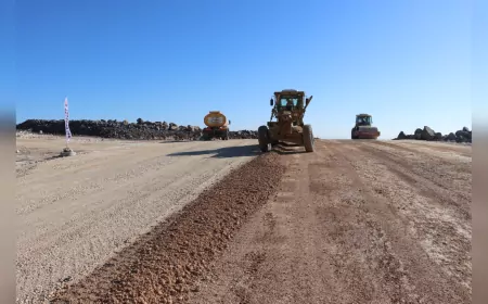 ŞANLIURFA’DA ULAŞIMI RAHATLATACAK YENİ YOL PROJELERİ HIZ KAZANDI
