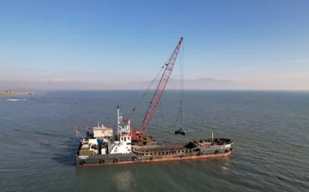 Körfez dip tarama çalışmalarında 1 ay raporu 60 bin ton çamur çıkarıldı