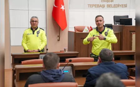 TEPEBAŞI PERSONELİNE FERMUAR SİSTEMİ ANLATILDI