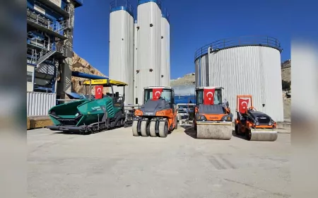 Mardin Büyükşehir Belediyesinden asfalt çalışmaları için büyük yatırım