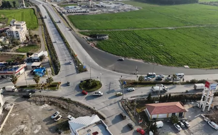 ARSUZ OTOBAN KAVŞAĞINDA TRAFİK SORUNU GİDERİLDİ