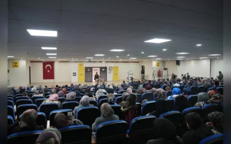 KONYA BÜYÜKŞEHİR’İN ŞEHİR KONFERANSLARI İLÇELERİN SOSYAL VE KÜLTÜREL HAYATINA KATKI SAĞLIYOR