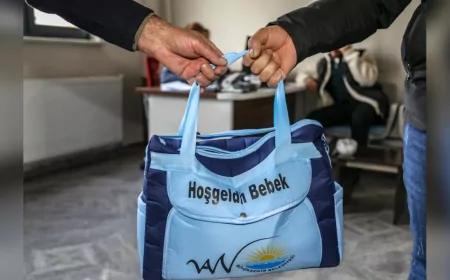 Büyükşehir Belediyesi’nden yeni doğan bebeklere ‘Hoş Geldin Bebek’ hediyesi