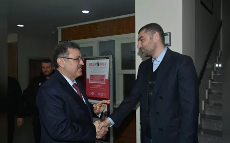 BURAK YILMAZ’DAN BAŞKAN GENÇ’E ÖVGÜ DOLU SÖZLER