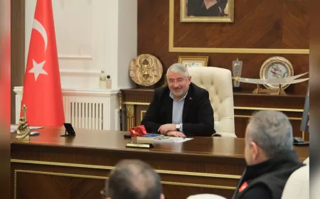 Muhtarlardan Başkan Aşgın’a ziyaret