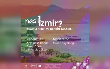 “Nasıl Bir İzmir” panel serisi sürüyor Konu “Tasarım Kenti ve Kentin Tasarımı”