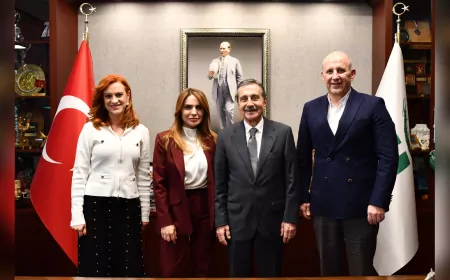 BYD KAR OTOMOTİV’DEN BAŞKAN ATAÇ’A ZİYARET