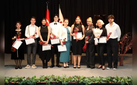 Eskişehir Teknik Üniversitesi’ndeki piyano ve keman öğrenci konseri büyüledi