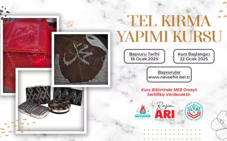 KAPEM’de Tel Kırma Yapımı Kursu Açılacak