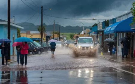 Gaziantep’te Yağışlar Etkisini Artırıyor: Araban ve İslahiye’de Gün Boyu Süren Sağanak Vatandaşları Endişelendiriyor
