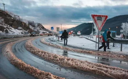 Kahramanmaraş’ta Kar Alarmı: Afşin ve Elbistan’da Karla Karışık Yağmur Ulaşıma Darbe Vurabilir