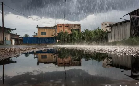 Hatay’da Sağanak Yağış Durmuyor: İskenderun ve Dörtyol’da Sıcaklıklar Düşerken Sel Tehlikesi Kapıda