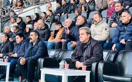 Başkan Hatun, Amedspor maçını izledi