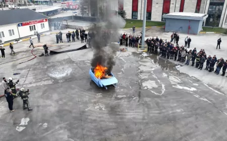 Alev avcılarına Kocaeli’de önemli eğitim