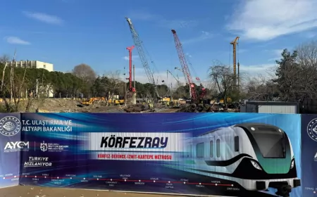 Körfezray Metro projesi hızlanıyor