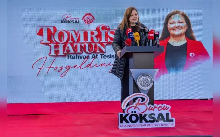 TOMRİS HATUN RAHVAN AT TESİSLERİ KAFETERYASI HİZMETE GİRDİ