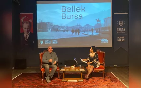 Bursa Bellek- Kent Söyleşileri’nin ilk konuğu Ezel Akay oldu