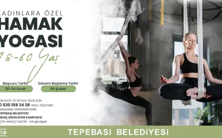 HAMAK YOGASI İÇİN KAYITLAR BAŞLADI
