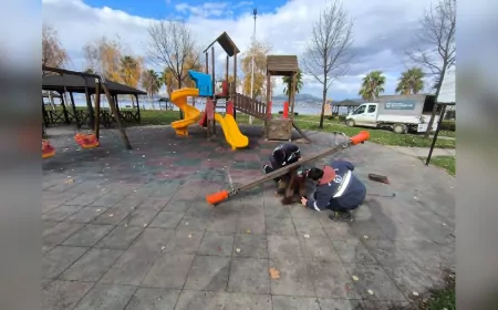 Büyükşehir’den oyun gruplarına periyodik bakım