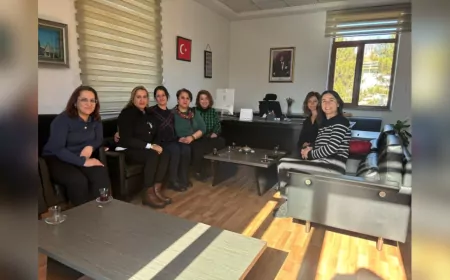 DBB Kadın Meclisi’nden belediye birimlerine ziyaret