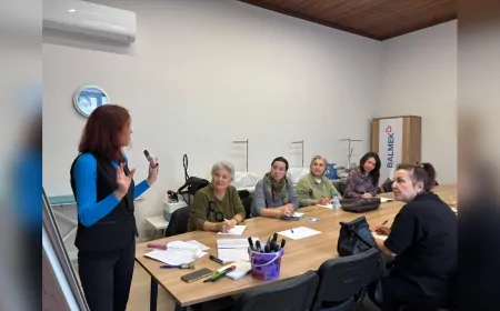 “Ustalığa Kadın Eli Değecek” projesi Bandırma’da başladı