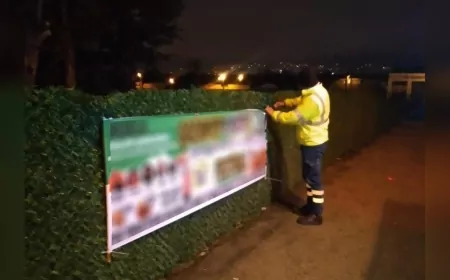 Bursa Büyükşehir’den izinsiz afişlere geçit yok