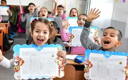 Okullarda Yeni Dönem: 1. Sınıf Öğrencilerine Gelişim Raporu Uygulaması Başlıyor