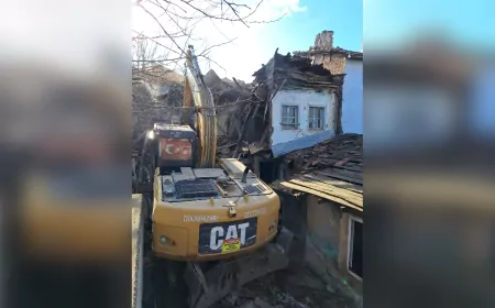 Odunpazarı Belediyesi metruk binalarla mücadelesine devam ediyor