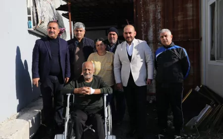 ENGELLİ VATANDAŞIN TALEBİ KARŞILANDI