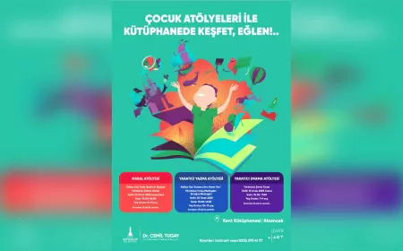 Tatil çocuk atölyeleri ile şenlenecek