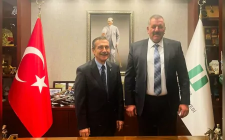 İnce’den Başkan Ataç’a Ziyaret