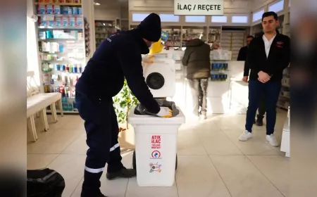 Düzce Belediyesi ve Eczacılar Odası İşbirliğiyle Atık İlaç Toplama Projesi Başladı