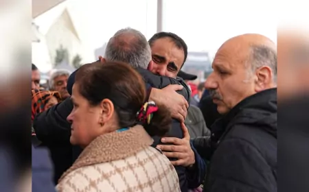 Bolu’daki Otel Yangınında Hayatını Kaybeden Dayı Ailesi Son Yolculuğuna Uğurlandı