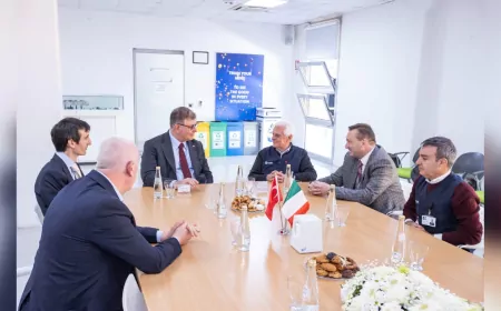 Başkan Tugay İtalyan Devi Firmanın Tesisini Gezdi: "İzmir’i Kalkındıracak Her Yatırıma Destek Olacağız"