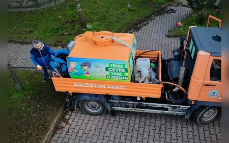 Giresun Belediyesi'nden Temizlik Seferberliği