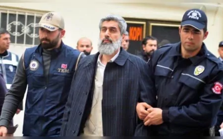 Alparslan Kuytul Gözaltına Alındı, Vakfın Üyeleri Protesto Düzenledi