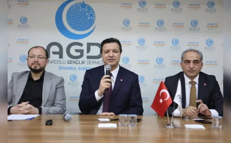 Mahmut Arıkan, Avrupa Gençlik Derneği Toplantısına Katıldı