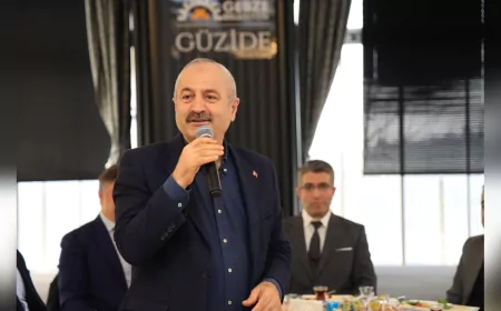 Ocak Ayı İmar Toplantısı Gebze’de Yapıldı