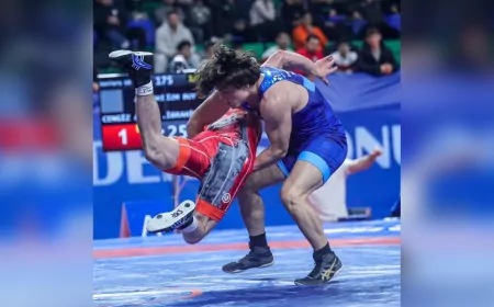 Güreş Takımı Başkentten Madalyalarla Döndü