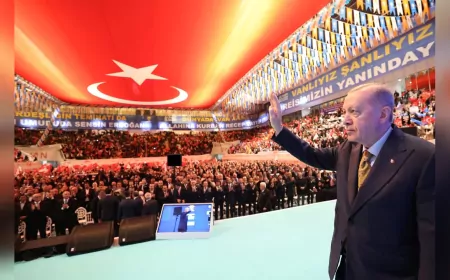 Cumhurbaşkanı Erdoğan Van İl Kongresi’ne Katıldı