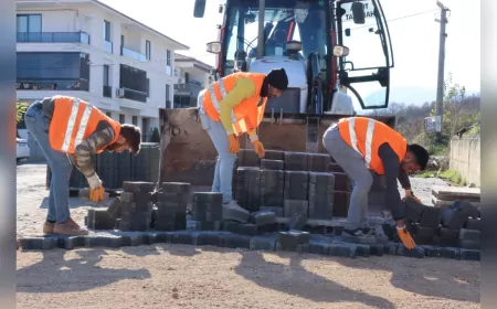 Altyapı Çalışmaları Her Noktada Devam Ediyor