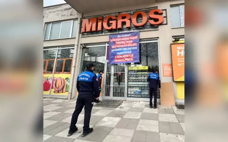 Belediyemiz Mahkeme Kararıyla O Marketi Tekrar Kapattı