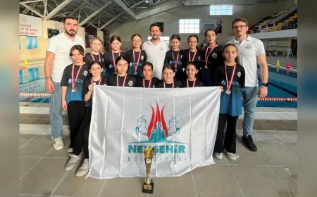 Nevşehir Belediyesi Sutopu Takımı U12 Kadınlar Federasyon Kupası’nda Türkiye 3.sü Oldu