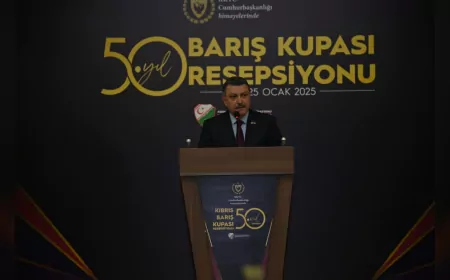 Başkan Genç: “Kıbrıs Barış Kupası Eşsiz Bir Semboldür”
