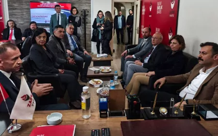 Eskişehir'de CHP'den Zafer Partisi Eskişehir İl Başkanlığı’na ziyaret