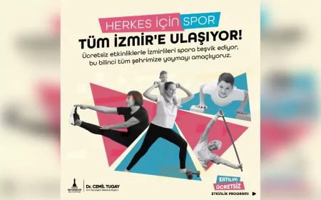 İzmir’de “Herkes İçin Spor” ile Sağlıklı Yaşam İçin Adım Adım İlerleniyor
